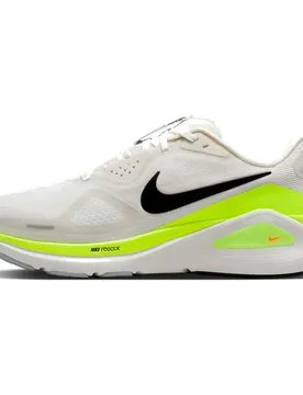Structure 26 Running Shoes Summit White / Black-Volt-Total Orange UK 9 Men - Nike - FashionsVida