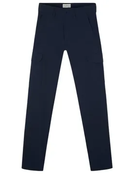 Pantalon Cargo Technical Sport Navy Blue 38 - Silbon - FashionsVida