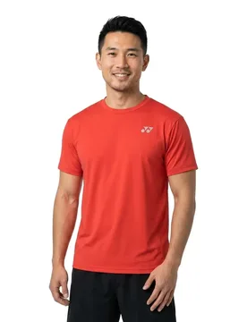 Ym0045ex Short Sleeve T-shirt Pearl Red XS - Yonex - FashionsVida