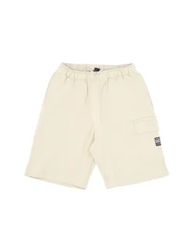 Pantalone Corto Tuta Uomo Label Classic Cargo Sweatshort Gravel - Propaganda - FashionsVida