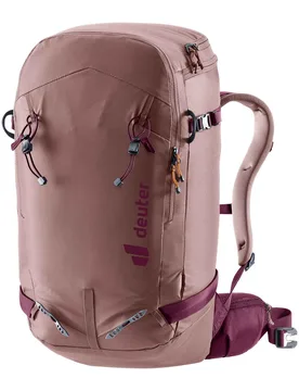 Sac à dos de ski - Freerider Pro 30+10 SL Ashrose Cassis - Violet - Deuter - FashionsVida