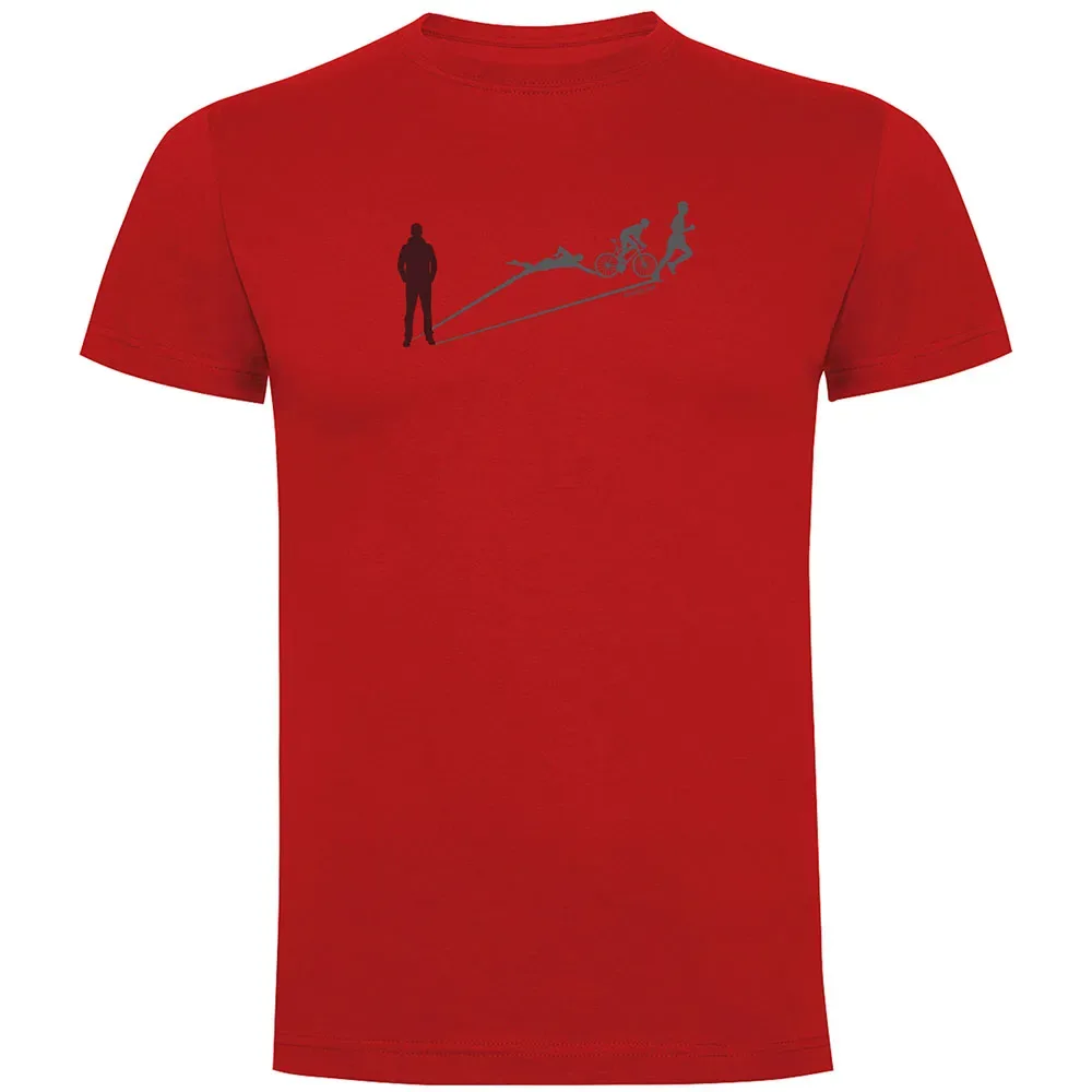 Maglietta A Maniche Corte Triathlon Shadow Red M - Kruskis - FashionsVida