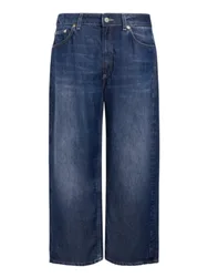 Jeans donna - jeans 5 tasche wideleg tami - blu