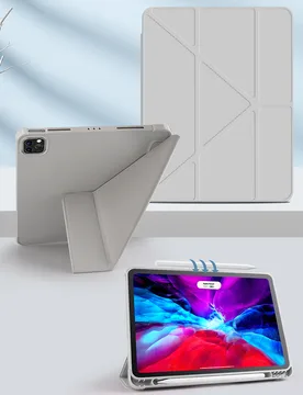 Funda protectora plegable multifuncional 2024 compatible con iPad Mini 4/5/6/Mini 7/9.7/10.2/10.5/Air 4/Air 5/10th/10.9/Pro 11"/Air 11(M2)/Air 13(M2)/ - Shein - FashionsVida