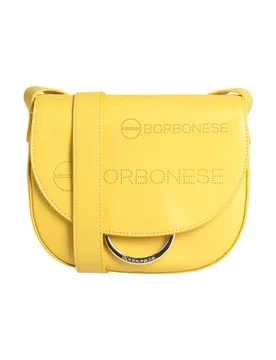 Bolso con bandolera Mujer Amarillo -- Mujer - Borbonese - FashionsVida
