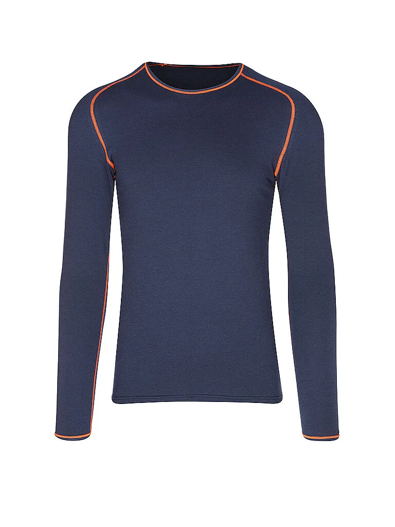 Löffler Conjunto de ropa interior funcional para hombre TRANSTEX WARM azul oscuro 48 - LÖFFLER - FashionsVida