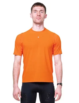 Tech All-terrain Short Sleeve T-shirt Red M Men - Ronhill - FashionsVida