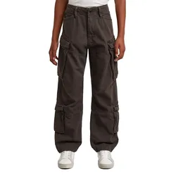 Pantaloni Rovic 3d D29285-01 Loose Fit Deep Brown 16 Anni