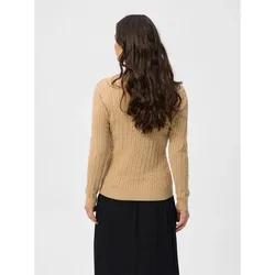 Susan Cable Sweater Sand Melange M Women