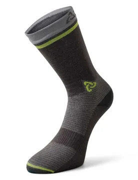 Coolmax Long Socks Grey / Lime UK 3-5 Men - Typhoon - FashionsVida