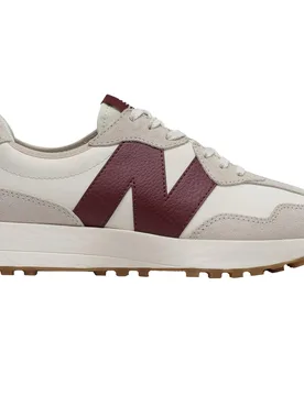 New 327 Sneaker Moonbeam / Burgundy 37.5 Damen - Balance - FashionsVida
