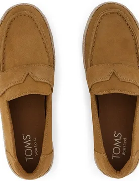 Alpargatas planas de mujer blakely de ante - TOMS - FashionsVida