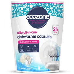 Elite All-In-One Dishwasher Capsules - 25 Capsules