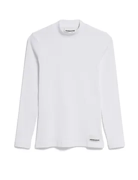Langarmshirt FARIMAARA bianco M - Armedangels - FashionsVida