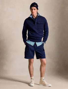 Pantalón corto cargo de hombre Gellar de sarga - Polo Ralph Lauren - FashionsVida