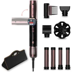 Cepillo Moldeador AirGlisse 8in1 Flex Black