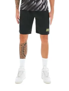 X3 La Nusia Shorts Black / Yellow M - X3 - FashionsVida