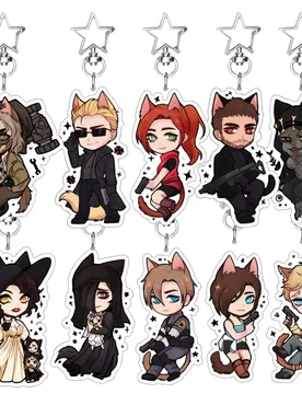 Resident Evil 6cm Acrylic Stand Keychain Leon Jill Chris Ada Game Figure Bag Pendant Decor Collection Gift For Fans - Aliexpress - FashionsVida