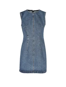 HUGO Minikleid GLIMMER_B blau XS Damen - Hugo Boss - FashionsVida