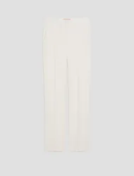 Pantalone in cady donna avorio