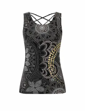 Yogatank Maui da donna nero XS - Spirit Of Om - FashionsVida
