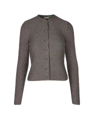 Trachten Strickjacke Aloisia braun XS Damen