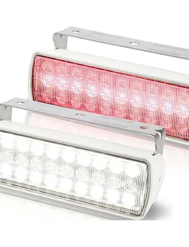 Sea Hawk Xl Dual Color Led Floodlight Red / White One Size unisex - Hella Marine - FashionsVida