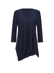Camisa azul oscuro 46