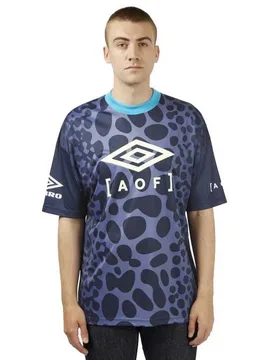 T-shirt à Manches Courtes X Aof Poison Dart Frog Navy / Multi L Homme - Umbro - FashionsVida