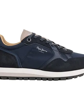 Sneaker Ari Night Dulwich Blue EU 45 - Pepe jeans - FashionsVida