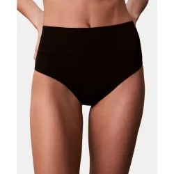 Parte de abajo de bikini shapewear de talle alto