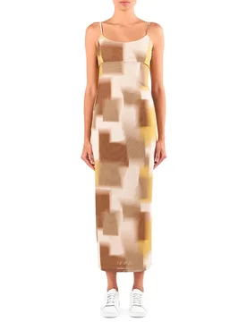 Exchange Vestito Senza Maniche Xw00205_af21292 Horizon Print XS - Armani - FashionsVida