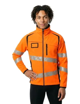 Veste Softshell Accelerate Safe 19002 Hi-Vis Orange / Dark Navy S - MASCOT - FashionsVida