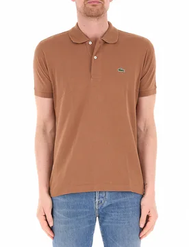 Lacoste Polo in cotone TABACCO 4 - Lacoste - FashionsVida