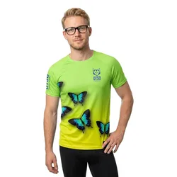 Maglietta A Maniche Corte Butterfly Multicolour XL