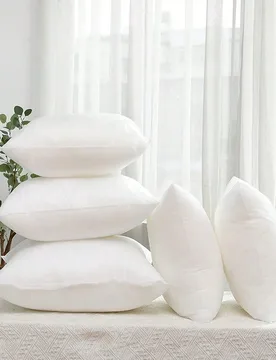 Relleno de almohada hipoalergénico y transpirable, suave y ligero, para fundas de cojines de sofá, decoración y almohadas de cama, paquete de 1, 2, - Shein - FashionsVida