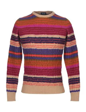 Pullover Herren Beige 48 Herren - Drumohr - FashionsVida