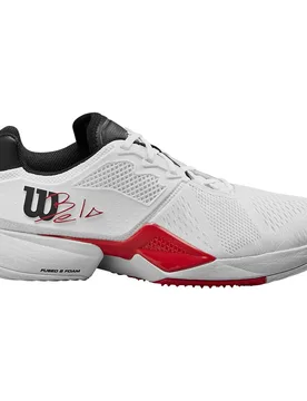Bela Tour Padel Shoes White / Infrared / Black UK 7 - Wilson - FashionsVida