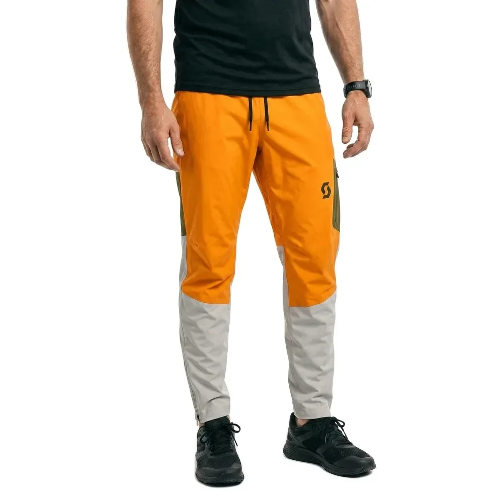 Pantaloni Explorair Light Dryo 2.5l Flash Orange / Dust White L - Scott - FashionsVida