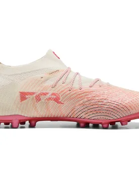Chaussures De Football Future 9 Ultimate Mg Sugared Almond / White / Ultra Red / Black EU 44 Homme - Puma - FashionsVida