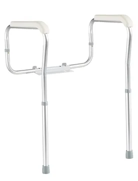 WC-Aufstehhilfe silber weiss Höhe: 66 -76 - REHAFORUM MEDICAL - FashionsVida