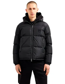Exchange Giacca Piumino Xm00038_af12286 Black XS - Armani - FashionsVida