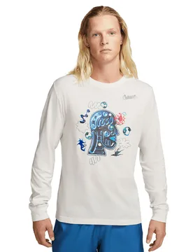 Long Sleeve T-Shirt - T-Shirt-langarm - weiß - Herren - Size: L - Nike - FashionsVida