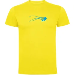 T-shirt à Manches Courtes Ski Estella Yellow S