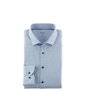 Hemd Body Fit hellblau 41 Herren - OLYMP LEVEL FIVE - FashionsVida