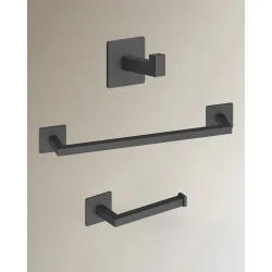 Colección de accesorios de baño Rodas negro