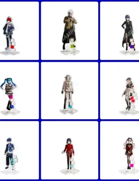 The Hundred Line -Last Defense Academy- 15CM GAME Acrylic figure stand Figure Desktop ornament Collecting accessories keychain - Aliexpress - FashionsVida