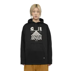 Sweat à Capuche Rollin Rideable Black XS
