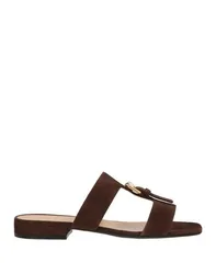 Sandale Damen Dunkelbraun 37.5,38 Damen