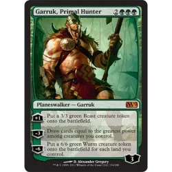 Garruk, Primal Hunter (foil) Magic 2012 Core Set